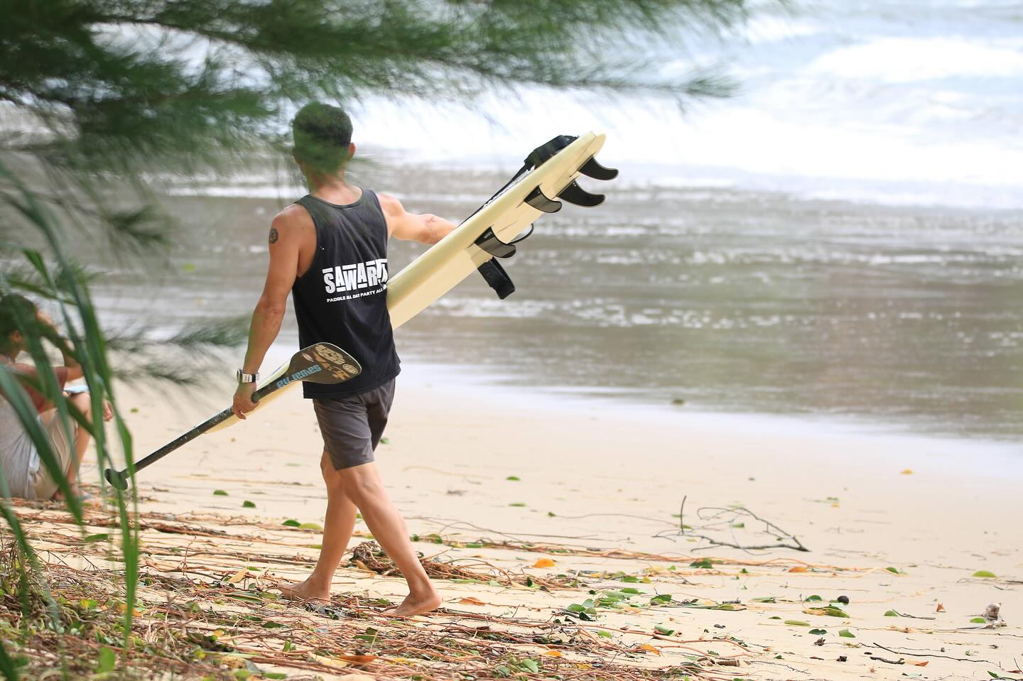 Typhoon 3, back swell.
2024.7.24•25
ありがとうございました🙏
Photo by @e__ll__y.com.iriomote