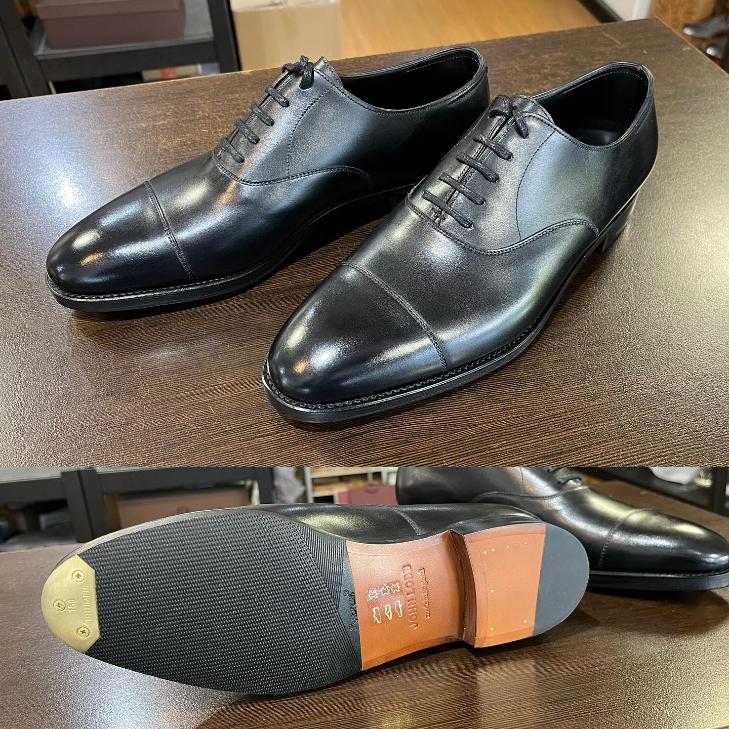 JOHN LOBB
#ジョンロブ #トライアンフスチール #ハーフラバー #和歌山 #和歌山市 #靴修理 #靴磨き #johnlobb #shoerepair