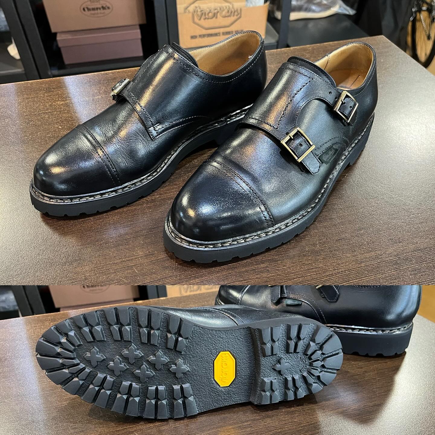 PARABOOT
#パラブーツ #ビブラム #528k #オールソール #和歌山 #和歌山市 #靴修理 #paraboot #vibram #resole #shoerepair