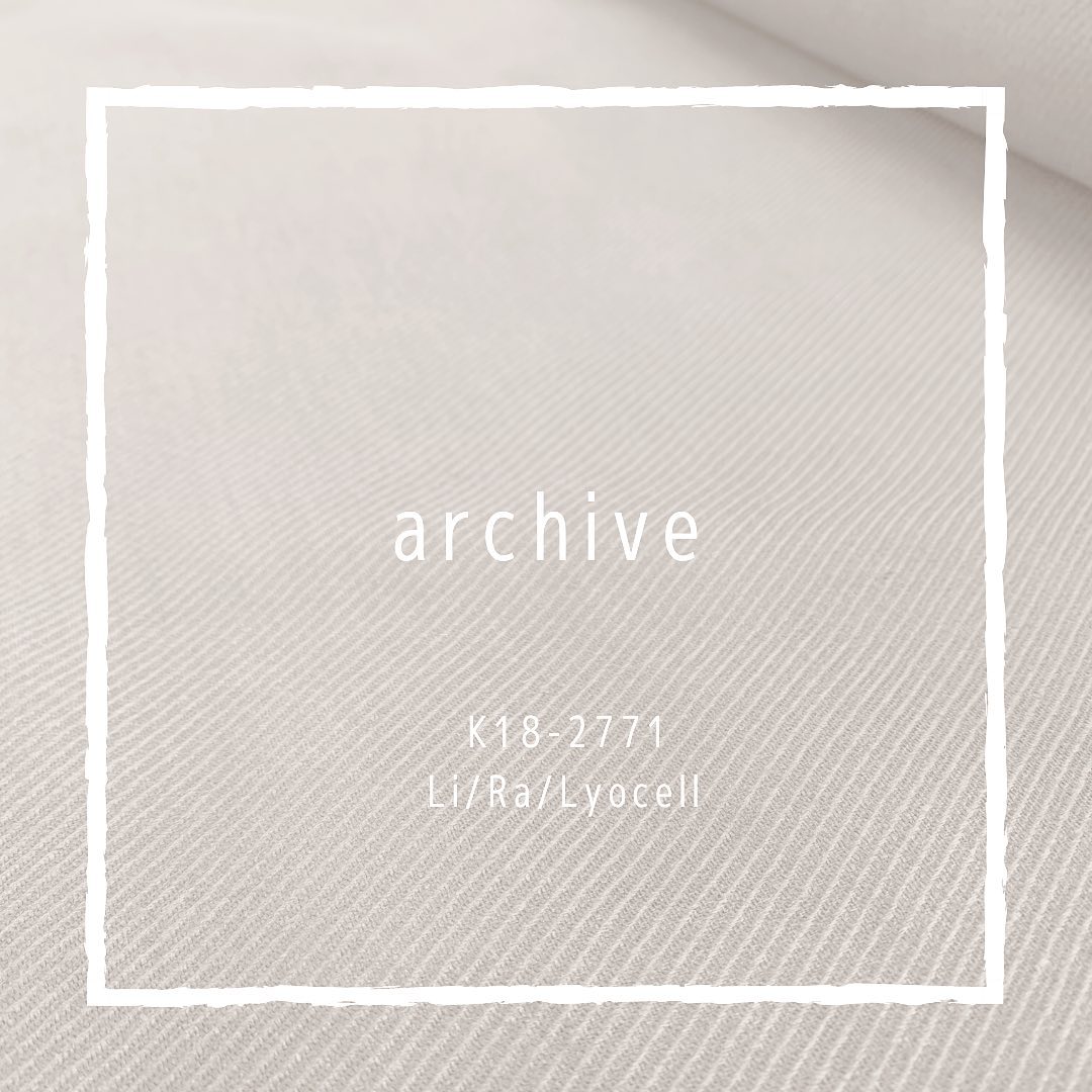 #k 18-2771#lyocell #lyocellfabric #linen #linenfabric #stretch #piecedye #しっかり伸びる #creu #kawabo #gifu #麻 #ストレッチ #kersey #カルゼ織#archive