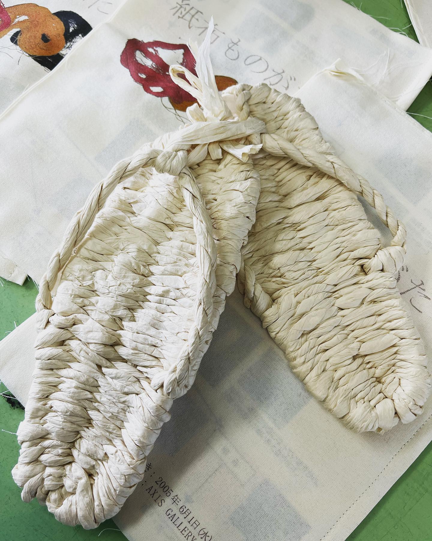 #和紙
#美濃和紙
#わらじ
#archive
#過去 #開発
#kawabo