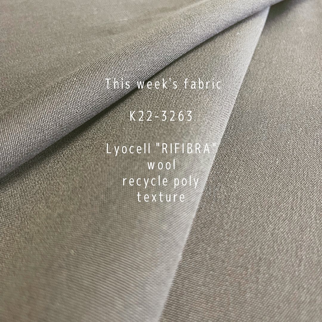 #lyocellfabric #tencel #rifibra #wool #fabrics #recycle#poly #blackdyed #kawabo #gifu #gifusta