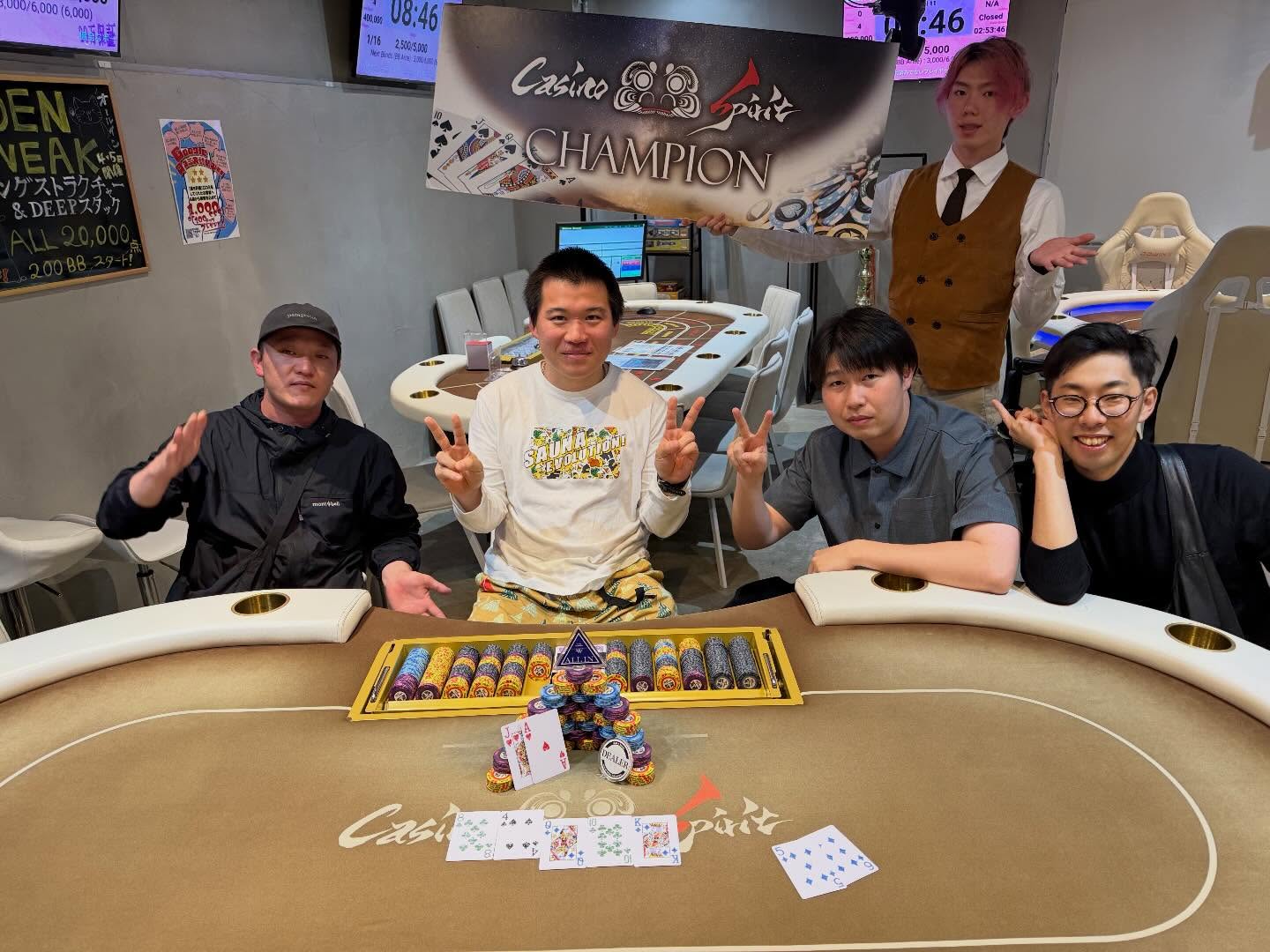 5/3
🏆新5月マンスリー予選🏆
✨入賞者✨
🏆1位 都築様
🥈2位 むらむら様
🥉3位 たさか様
本日開催‼️🎉
✨新5月マンスリー予選✨
優勝は都築様となりましたー🥳🎉
おめでとうございますー㊗️🎉
✨新5月マンスリー予選✨
‼️賞金総額20万CS$保証‼️
ファイナルに向けて!どんどん
ポイント獲得していきましょうー🤩✊
