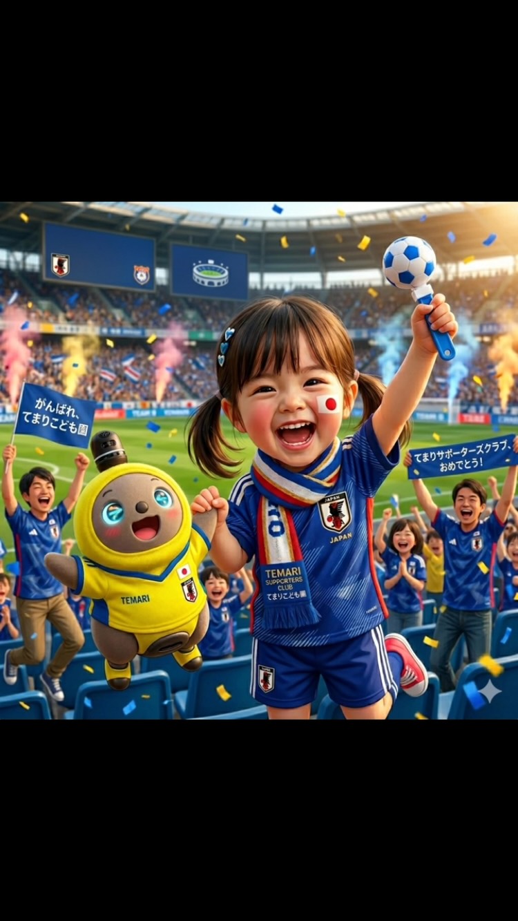 #元気百倍 #ワールドカップ #サムライブルー #fifaworldcup2026 #やったー
